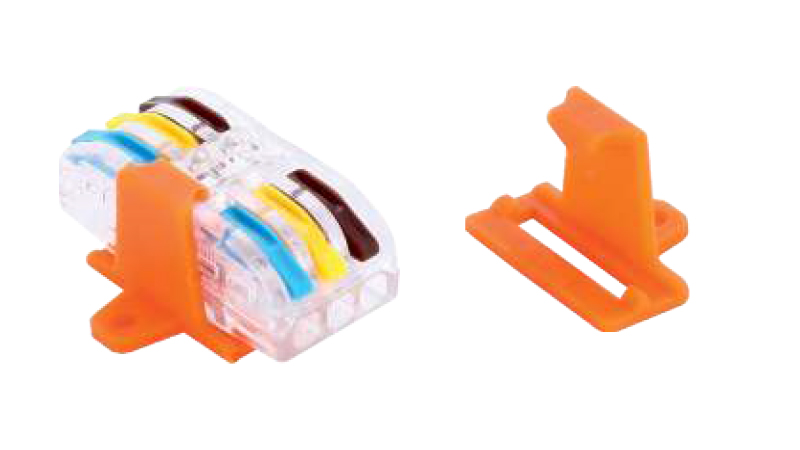 Фиксактор PCT-22G - Фиксатор для клемм PCT 22..., цвет: оранжевый