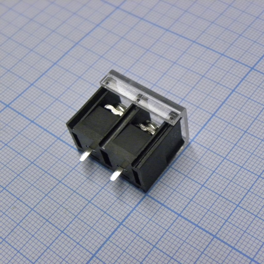 DG58C-B-02P-13-00A(H) - Барьерный клеммный блок 2 контакта. Серия DG58C-B