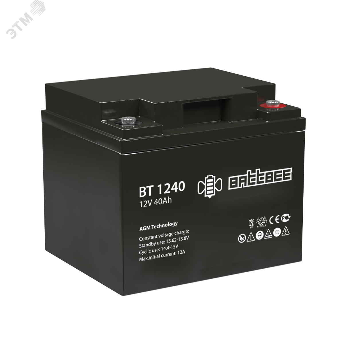 Аккумулятор BT 12-40 BattBee 4614060010007