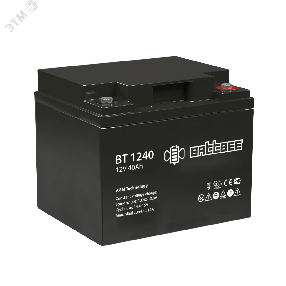 Аккумулятор BT 12-40 BattBee 4614060010007