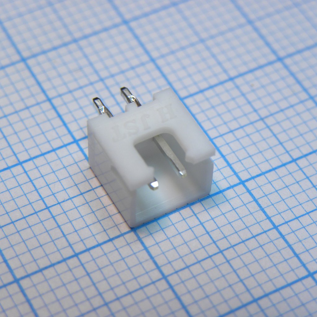 B2B-XH-A (LF)(SN) - Серия XH. Корпус разъема - вилка на плату 2 контакта, шаг 2.5мм