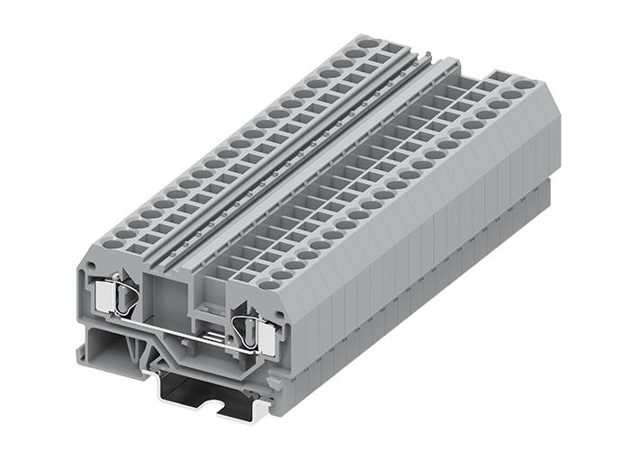 Проходная клемма 204921 - Проходная клемма, TA4, тип фиксации провода: пружинный, номинальное сечение: 4 мм кв., 32A, 800V, ширина: 6 мм, цвет: серый, тип монтажа: DIN 35