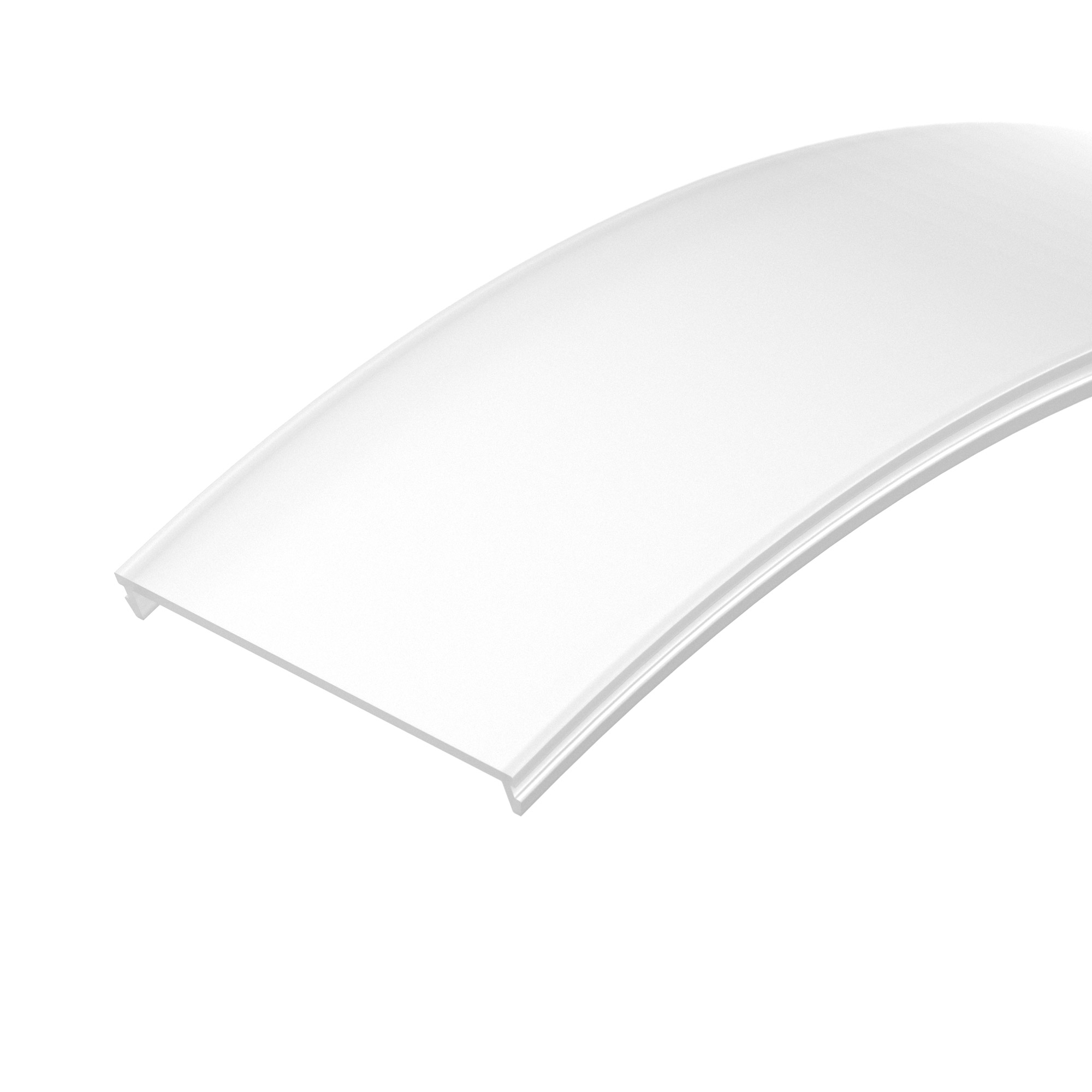 Экран SL-SEAMLESS-2500 OPAL 032870 - Матовый экран (материал-PC) для профиля S-LUX, S2-LUX Seamless. Длина 2500 мм.  Светопропускание 85%.  Цена за 1 м.