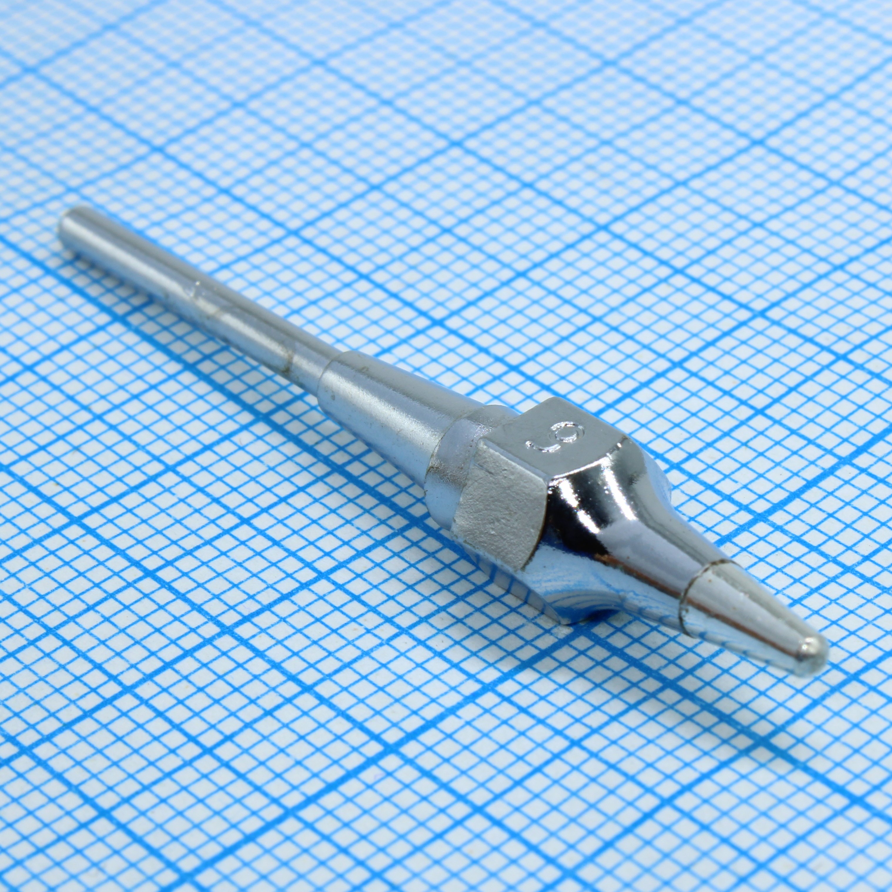 XDS 6 desoldering tip 0.7x1.9 L 16.5mm - Распаивающая насадка для паяльников DSX 120/WXDP 120/WXDV 120, 0,7х1,9мм L=16,5мм