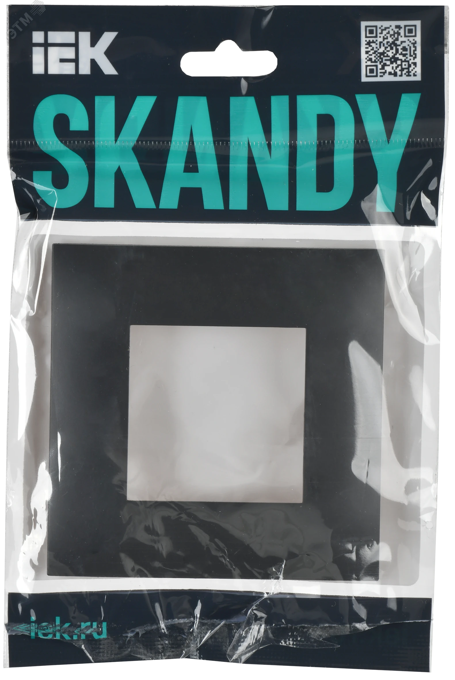 SKANDY Рамка 1-местная SK-F01T титан IEK SK-M12-K48