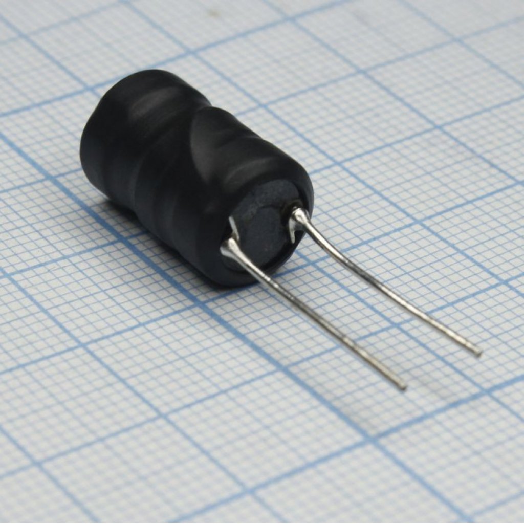 SL1016T-330K-B-N - Индуктивность проволочная, радиальная, на ферритовом сердечнике 33uH 10% 1KHz 4.4A 47mOhm DCR (россыпь)