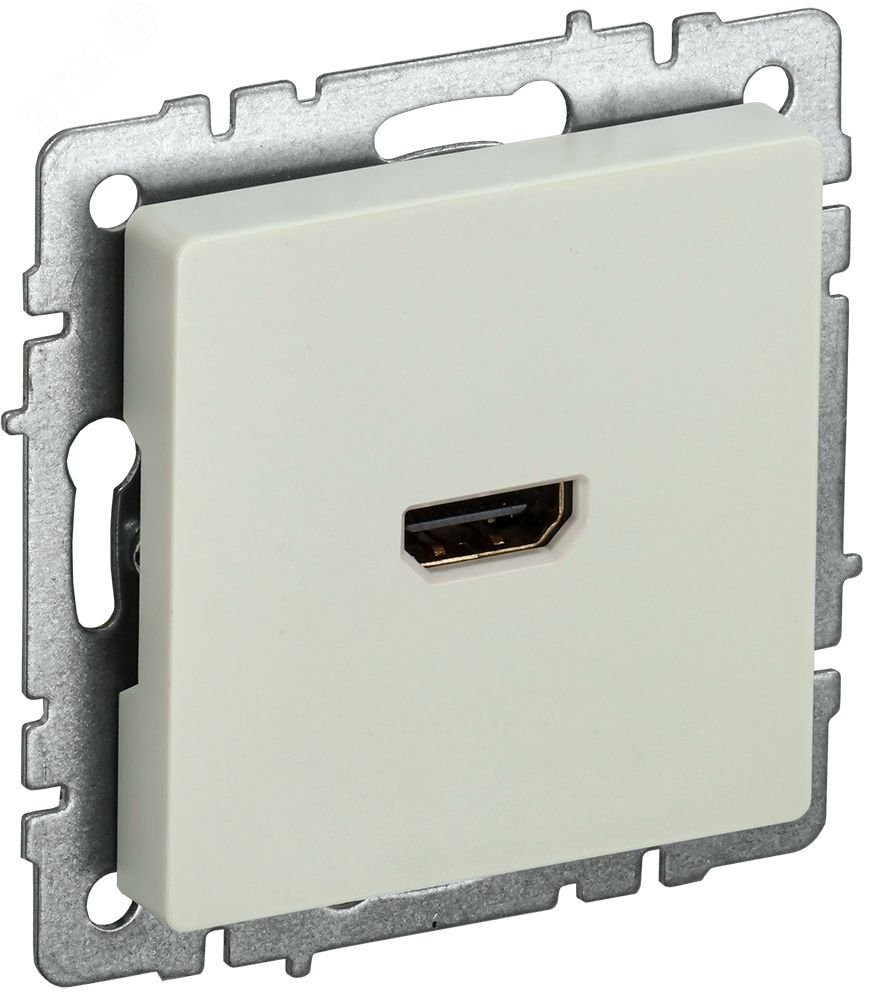 BRITE Розетка HDMI РHDMI-0-БрКр бежевый BR-H10-K10