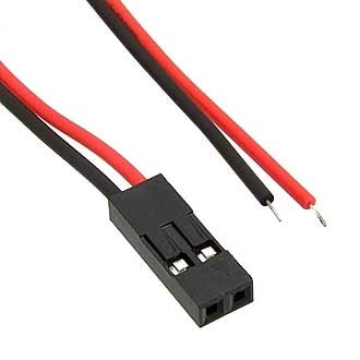 BLS-2 AWG26 0.3M - Межплатный кабель питания на разъеме BLS-2, с проводом AWG26, длина 0.3 м