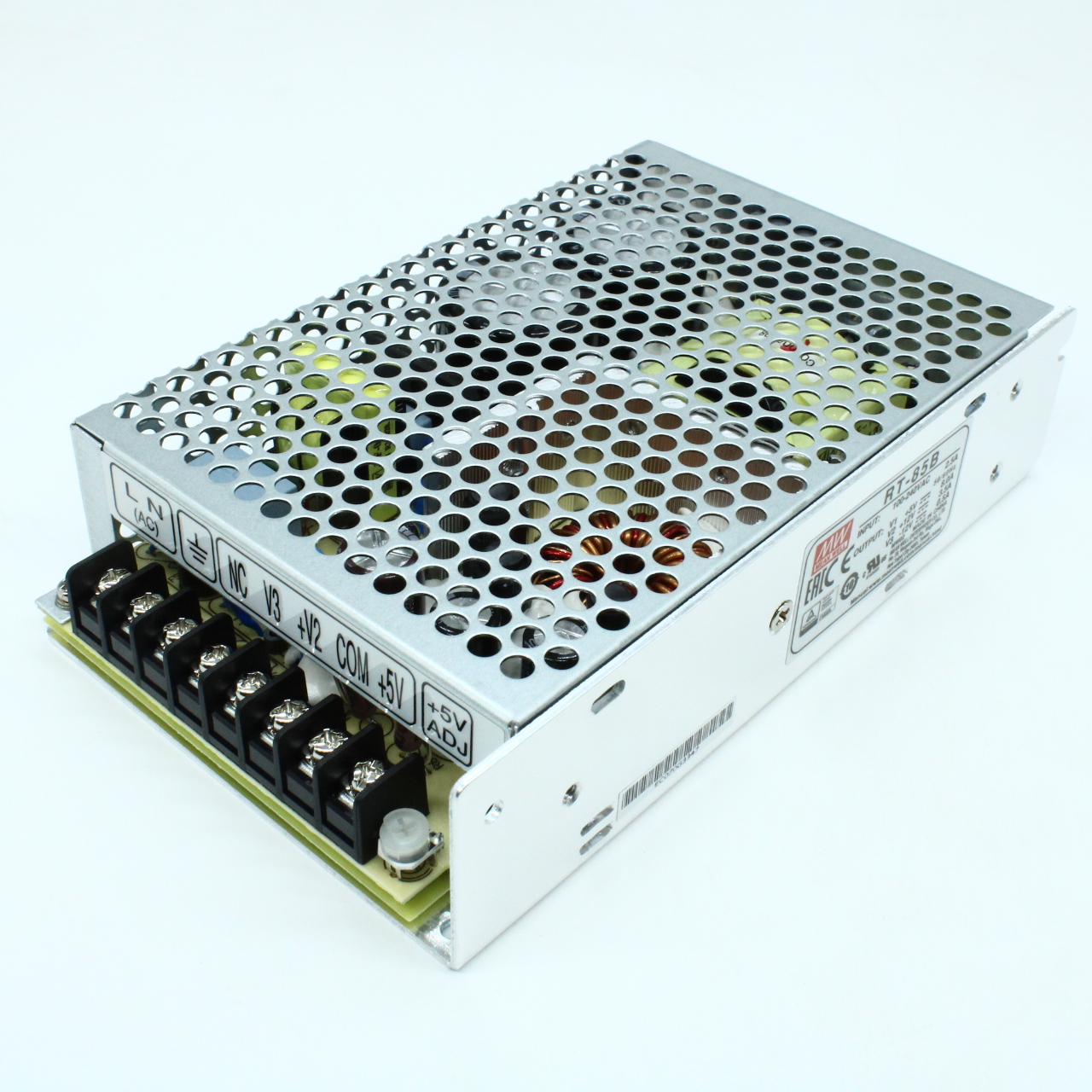 RT-85B - Преобразователь AC/DC 3 выхода 5В/12В/-12В 8A/3.5A/0.5A 8Вт 8 выводов