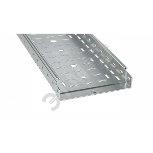 Лоток перфорированный 50x400х4000, 1,2 мм, цинк-ламельный