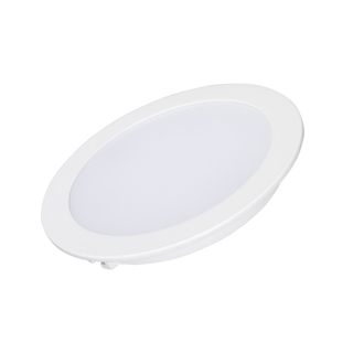 Светильник DL-BL145-12W Day White 021437 - Светодиодная панель 12Вт, корпус IP40 белый, круглый. Цвет ДНЕВНОЙ БЕЛЫЙ 4000K, св.поток 900-960лм, CRI(Ra)>80, угол 100°. Размер Ф145x23 мм, установка в отверстие 130 мм. Питание AC 230V, 12Вт, DC300mA 36...44V,