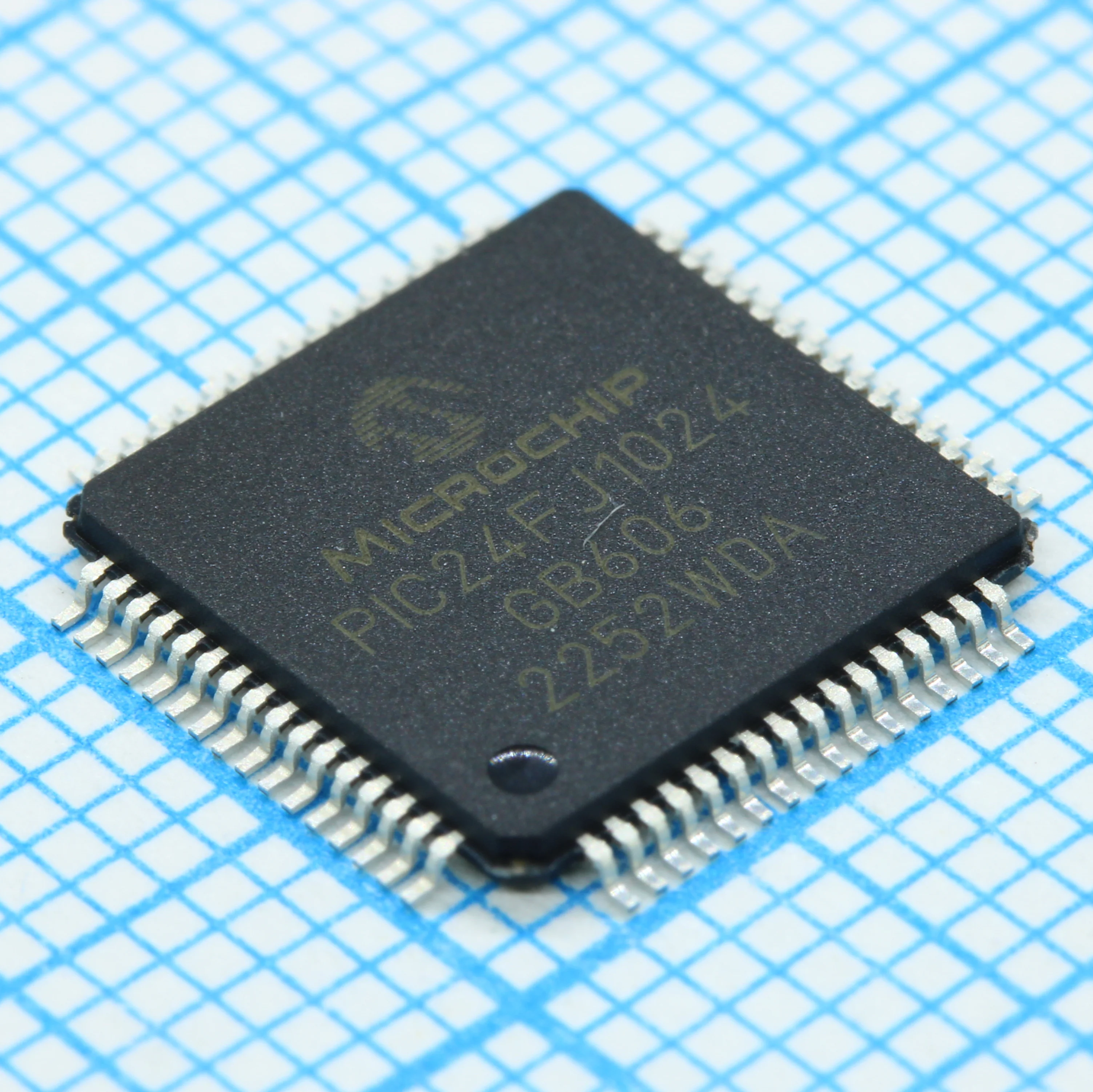 PIC24FJ1024GB606-I/PT - Микроконтроллер 16-бит 1МБ Флэш-память 64TQFP