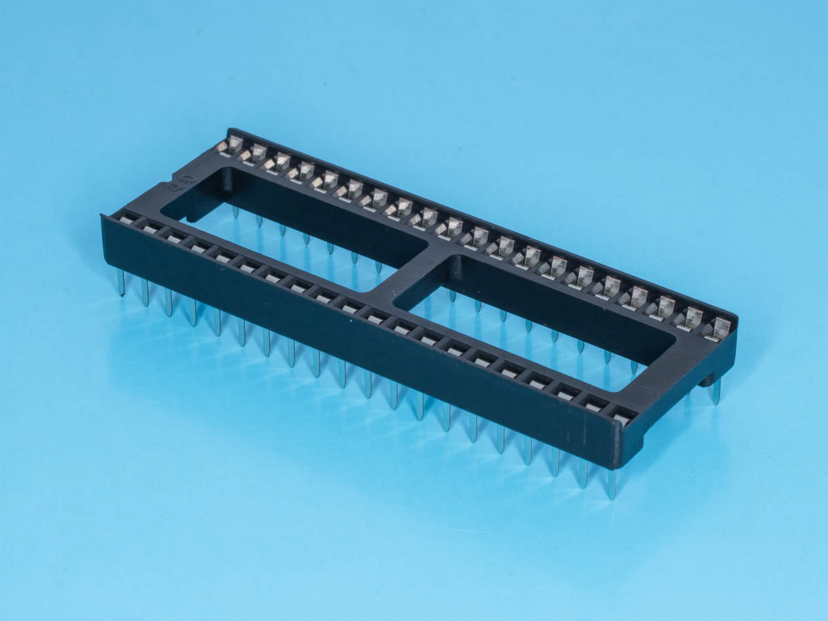 SCL-40 - DIP-панель под микросхему 40pin, шаг 2.54мм, ширина 15.24мм