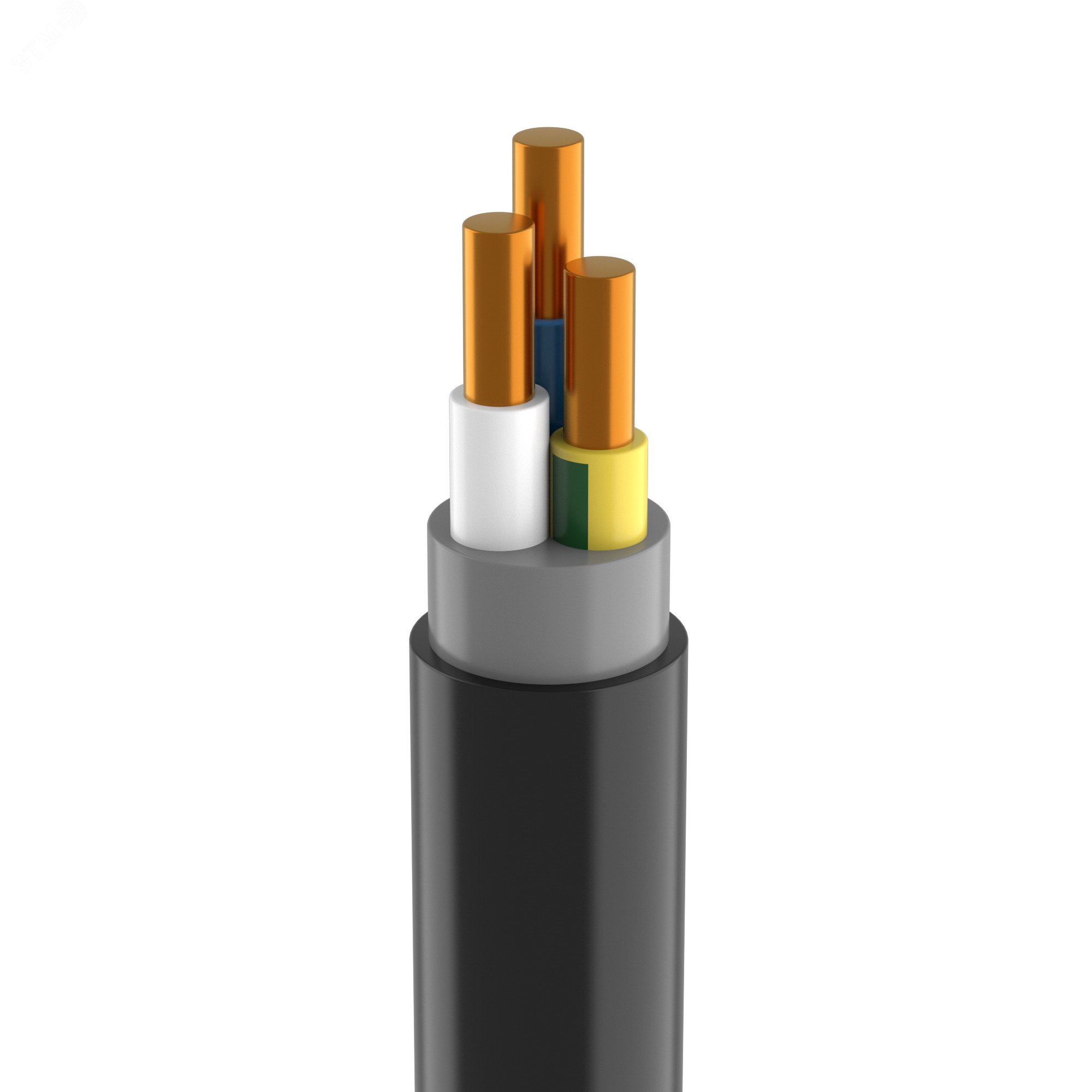 Кабель силовой ППГнг(А)-HF 3х4 ок(N,PE)-0,66(100м) ТХМ00388504