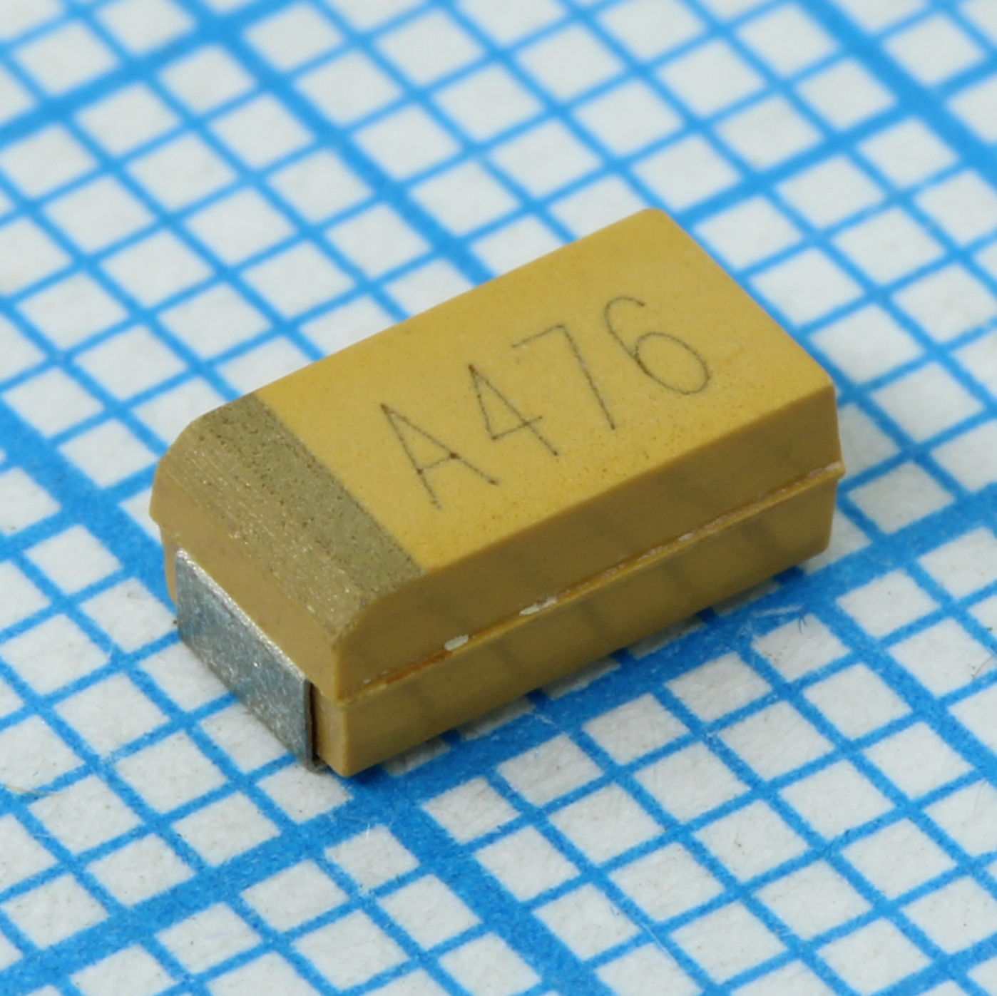 CA45-C010K476T - Конденсатор танталовый 47мкФ ±10% 10В типоразмер C