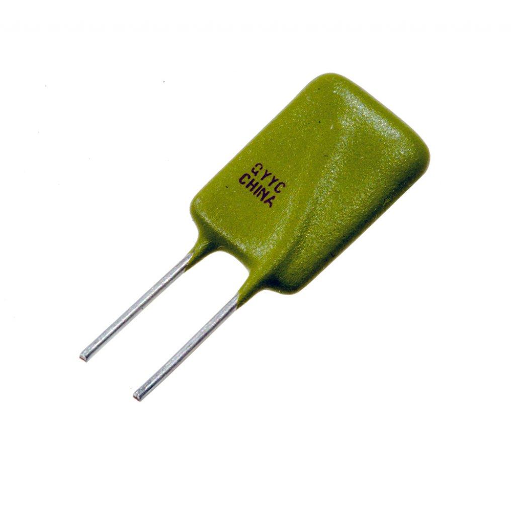 LVR075S-240 - Самовосстанавливающийся предохранитель PTC 0.75A(hold) 1.5A(trip) 240VDC/240VAC 2.6W 18s 0.316Ohm, 11.5 X 4.8 X 23.4mm, радиальные прямые выводы