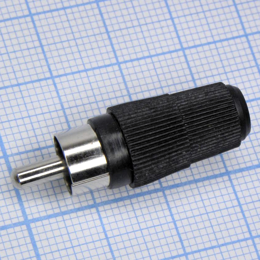 RCA 4001 B(4007) - RCA штекер кабельный, разъем типа "тюльпан"