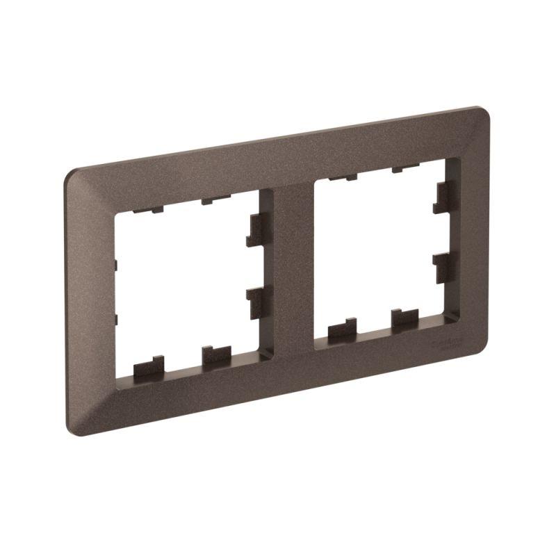 ATLASDESIGN AIR 2-постовая РАМКА, МОККО/дымчатый черный ATN220602