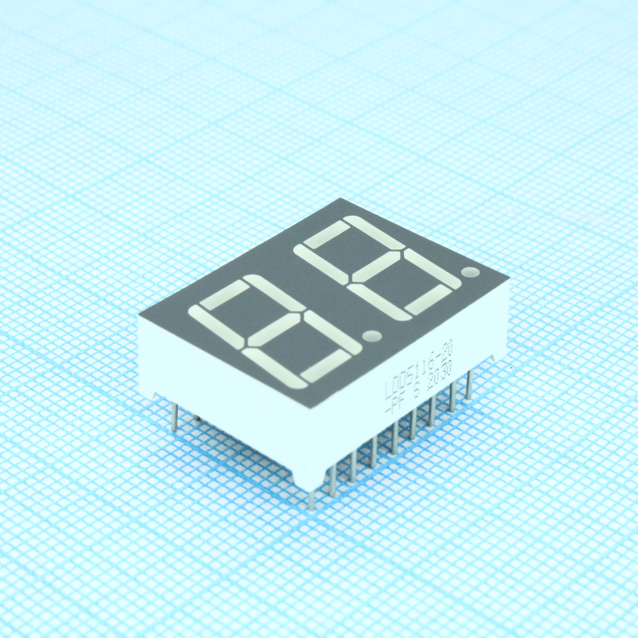 LDD5116-20-PF - 2-х разрядный индикатор 14,22мм/красный/640нм/8-24мкд