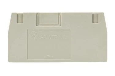 Пластина разд. AP WTP 1,5 - Крышка боковая, для клемм WTP 1,5..., цвет: серый