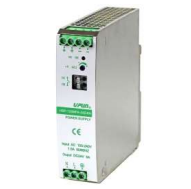 Источник питания USP-120MFA-12DXN - Источник питания, однофазный, 12 V DC/10 A, 120 W; диапазон входных напряжений: 90 - 264 V AC; габариты (мм): 110x32x128, металлический корпус, монтаж: на DIN рейку