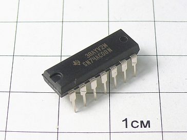 Микросхема SN74AC08N