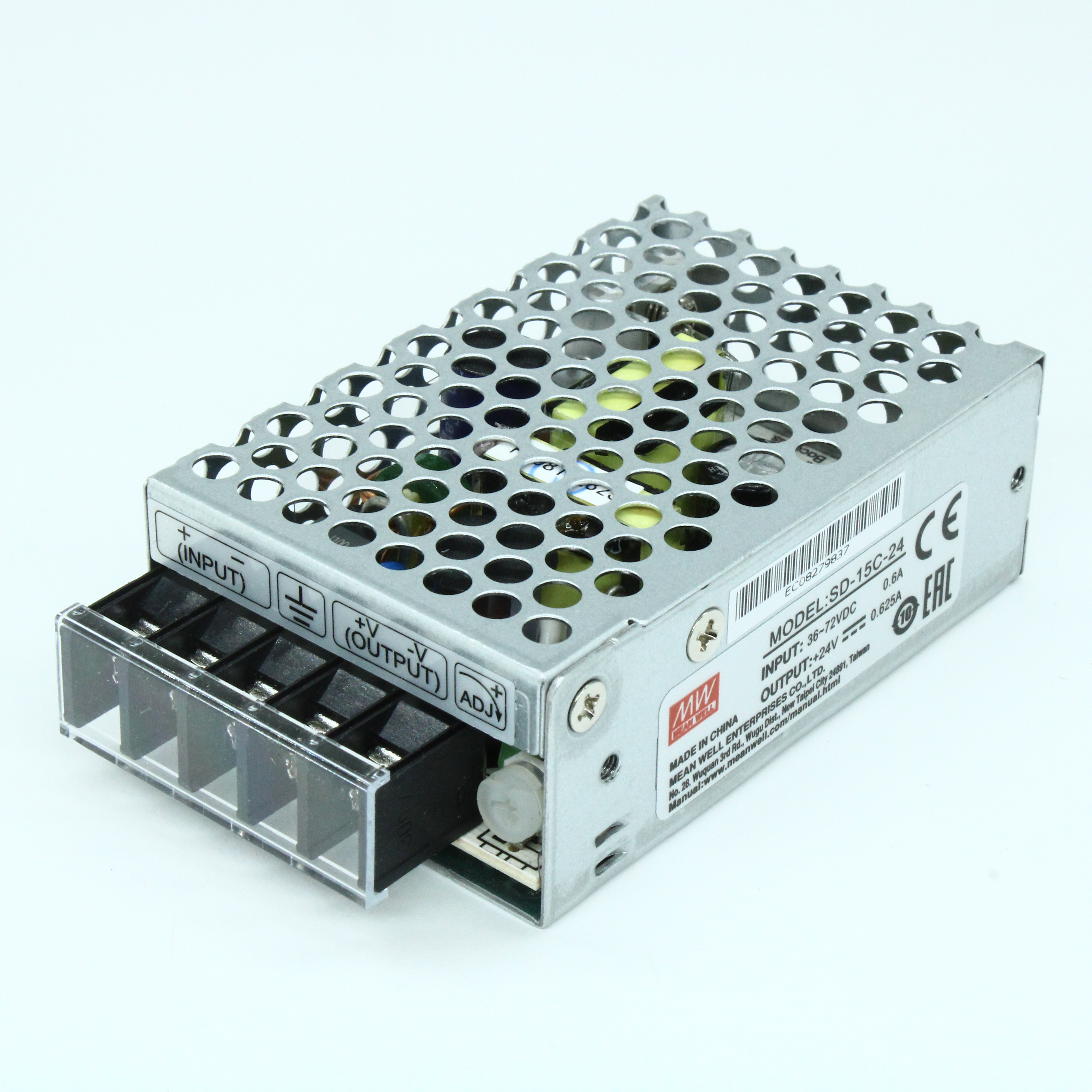 SD-15C-24 - DC/DC-Conv 36-72V:24V/0,625A
