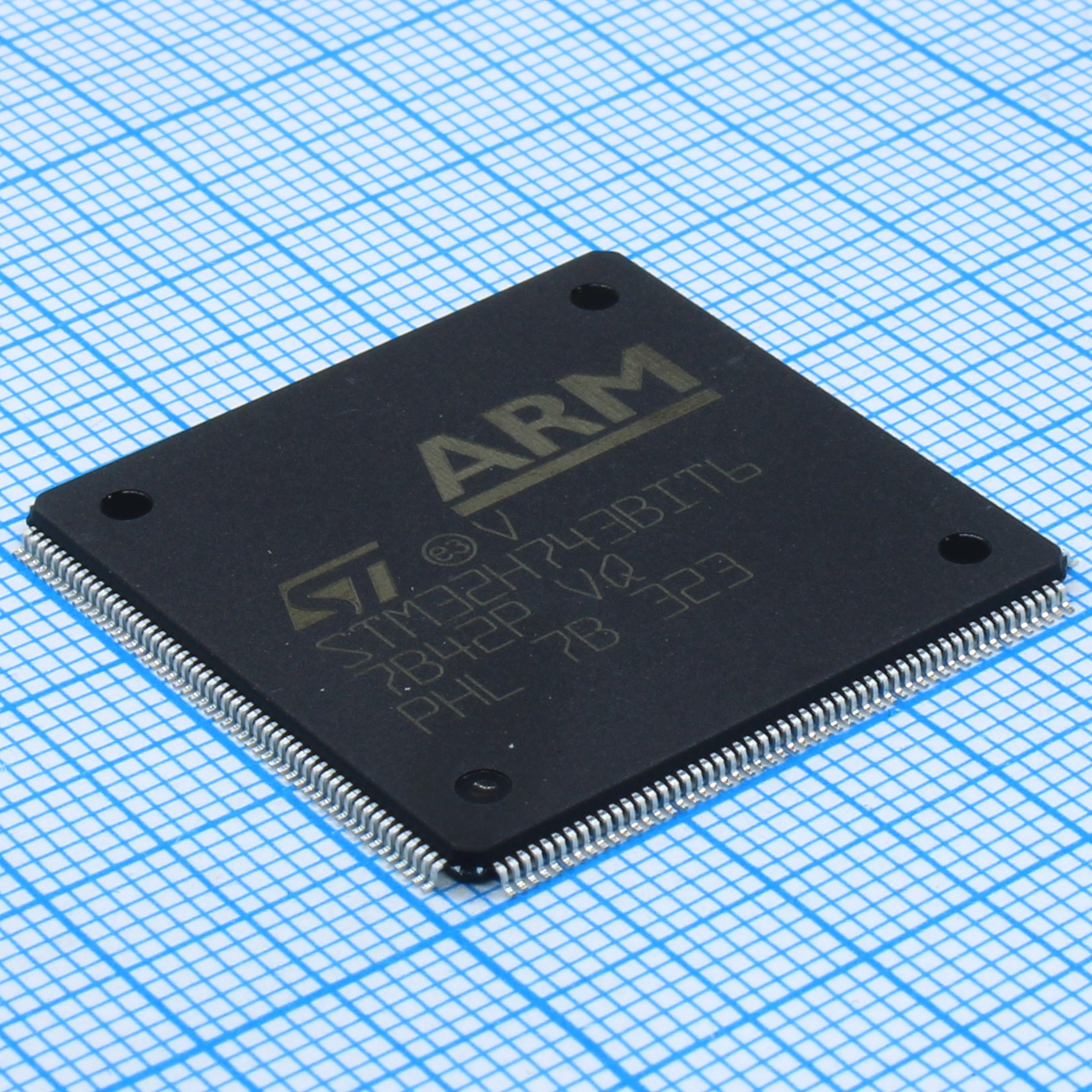 STM32H743BIT6 - Микроконтроллер STM 32-бит 2МБ Флэш-память 1МБ ОЗУ 400МГц LQFP-208