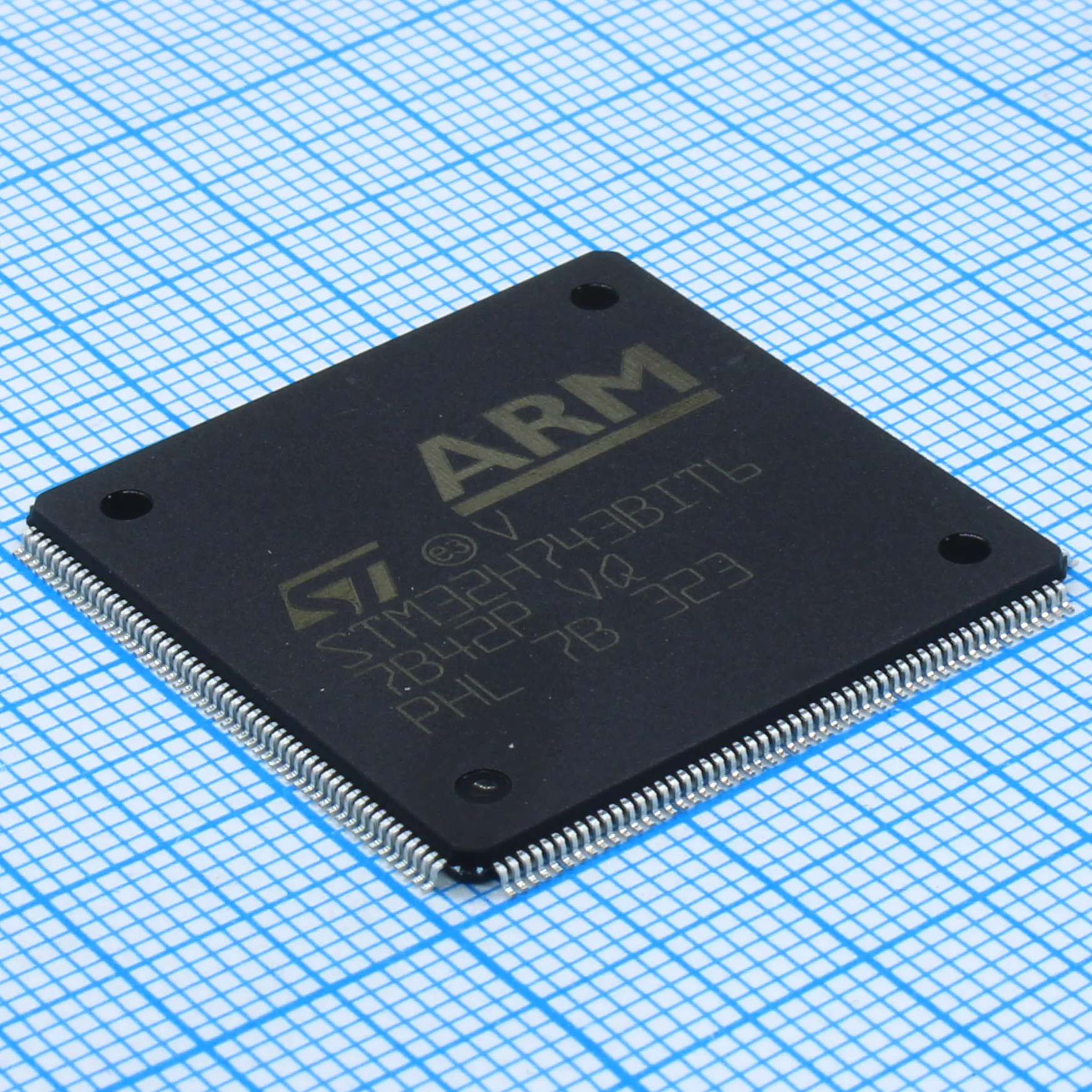STM32H743BIT6 - Микроконтроллер STM 32-бит 2МБ Флэш-память 1МБ ОЗУ 400МГц LQFP-208