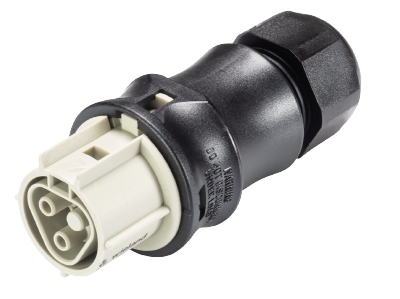 Разъем RST20I2S B13ZASS L KG06 - Розеточный разъем на кабель AS-I профиль, IP68(69k), 2 полюса, винтовая фиксация провода, номинальные характеристики: ~50V/-120V, 20A, цвет контактной вставки: серый, цвет корпуса: черный, серия RST Classic