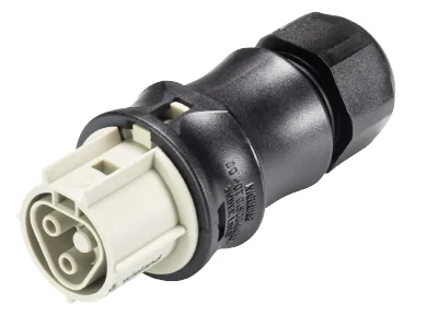 Разъем RST20I2S B13ZASS L KG06 - Розеточный разъем на кабель AS-I профиль, IP68(69k), 2 полюса, винтовая фиксация провода, номинальные характеристики: ~50V/-120V, 20A, цвет контактной вставки: серый, цвет корпуса: черный, серия RST Classic