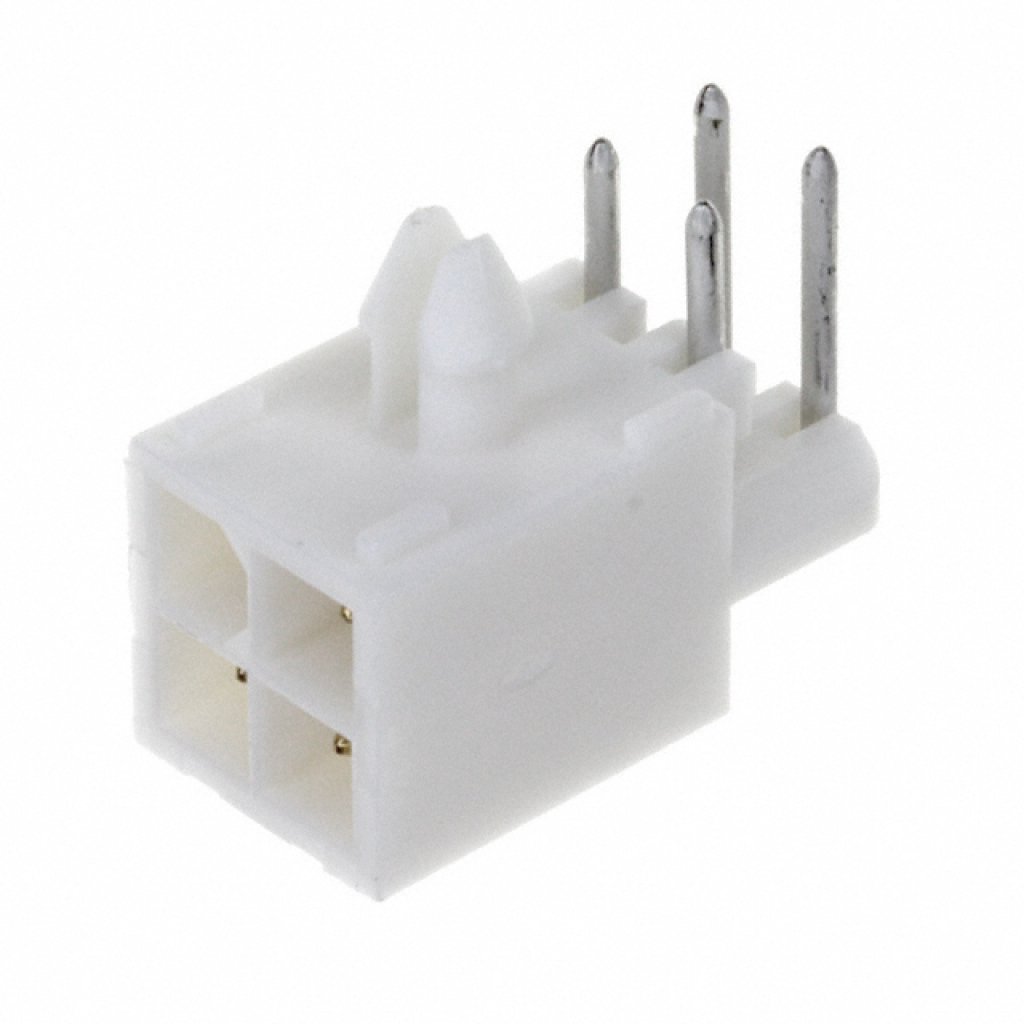 1-770968-1 - Разъем типа провод-плата, 4.14 мм, 4 контакт(-ов), Штекер, Серия Mini Universal MATE-N-LOK