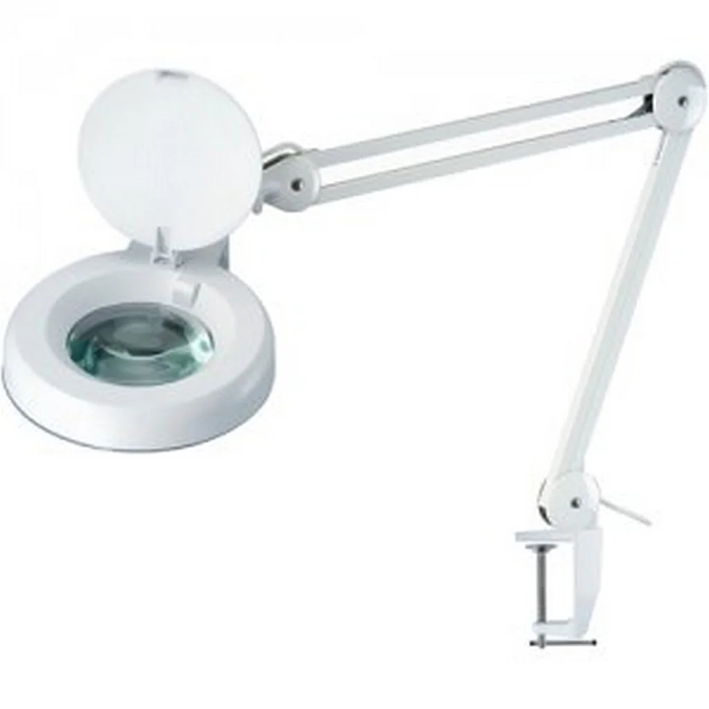 8606L 36 LED - лампа лупа 8x, струбцина, 36 LED