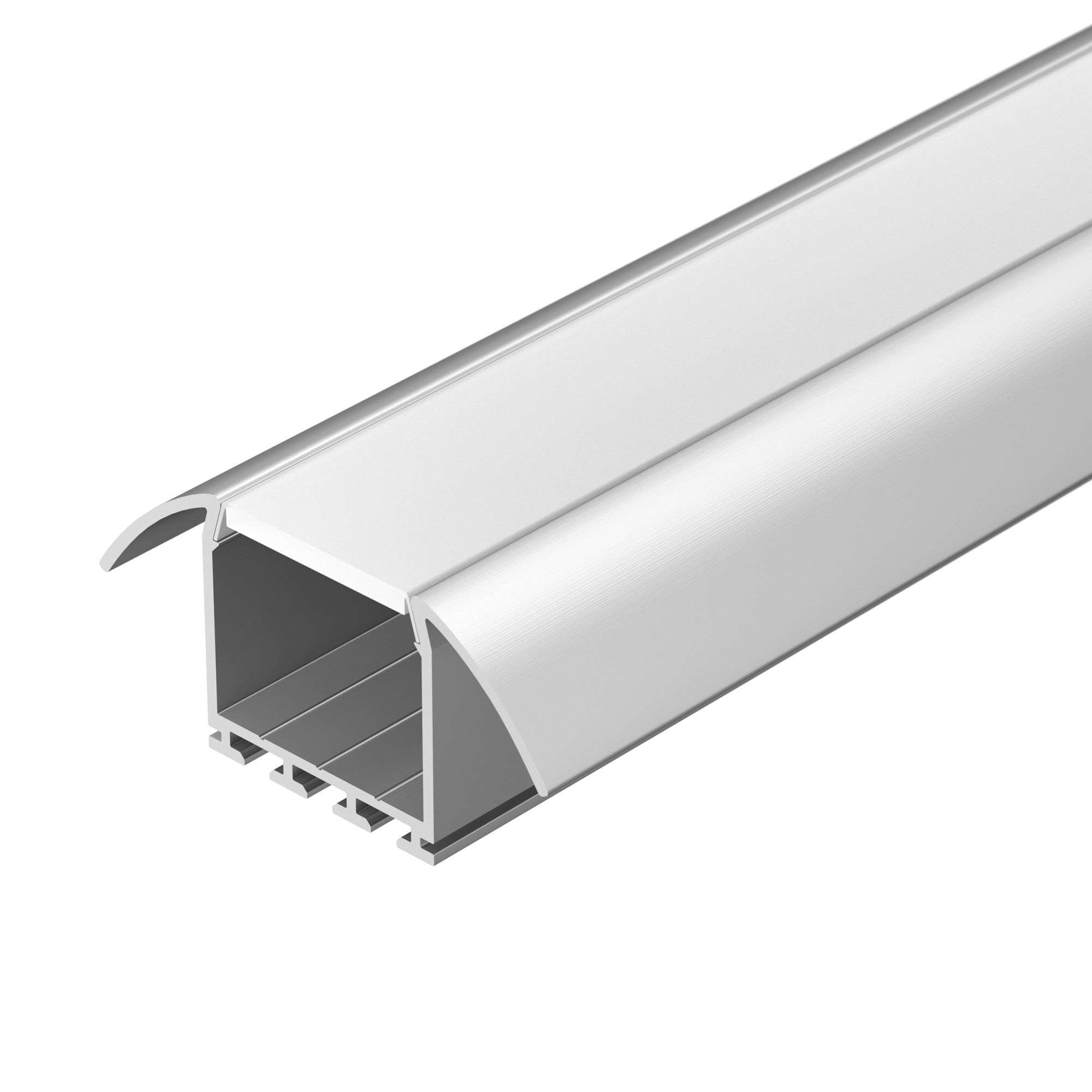 Профиль PLS-LOCK-H25-FA-2000 ANOD 016444 - Алюминиевый анодированный профиль для светодиодных лент и линеек. Габаритные размеры (LхWхH): 2000x51,4x24,5 мм. Ширина площадки для ленты 24,2 мм. Экраны, заглушки и другие аксессуары приобретаются отдельно. Цен