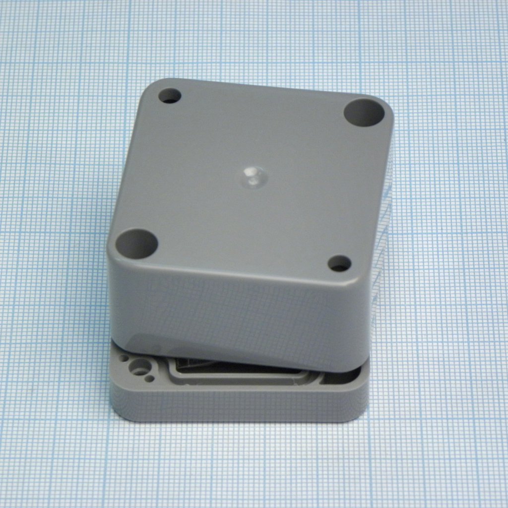 G362 - Герметичный корпус из прочного ABS пластика, IP65, темно-серый