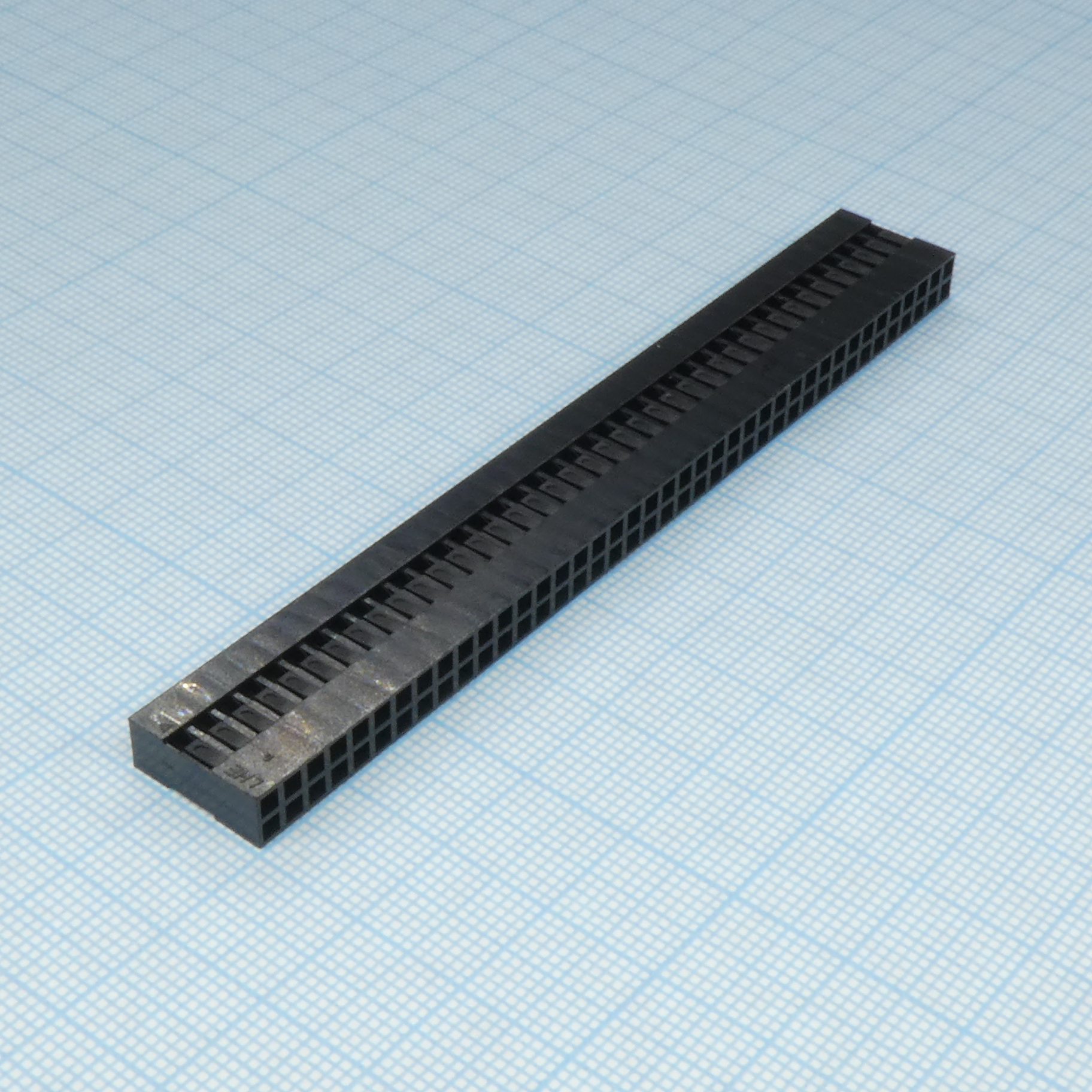 DS1071-2X40FCB - розетка на кабель 2,54мм 2ряда