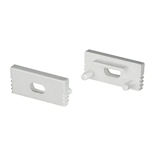 Заглушка SL-SLIM-H7 с отверстием 024476 - Пара заглушек с отверстиемдля профиля SL-SLIM-H7. В комплекте 2 заглушки. Цена за комплект.