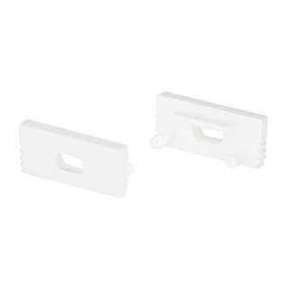 Заглушка SL-SLIM-H7 WHITE с отверстием 037533 - Пара заглушек белого цвета с отверстиемдля профиля SL-SLIM-H7. В комплекте 2 заглушки. Цена за комплект.