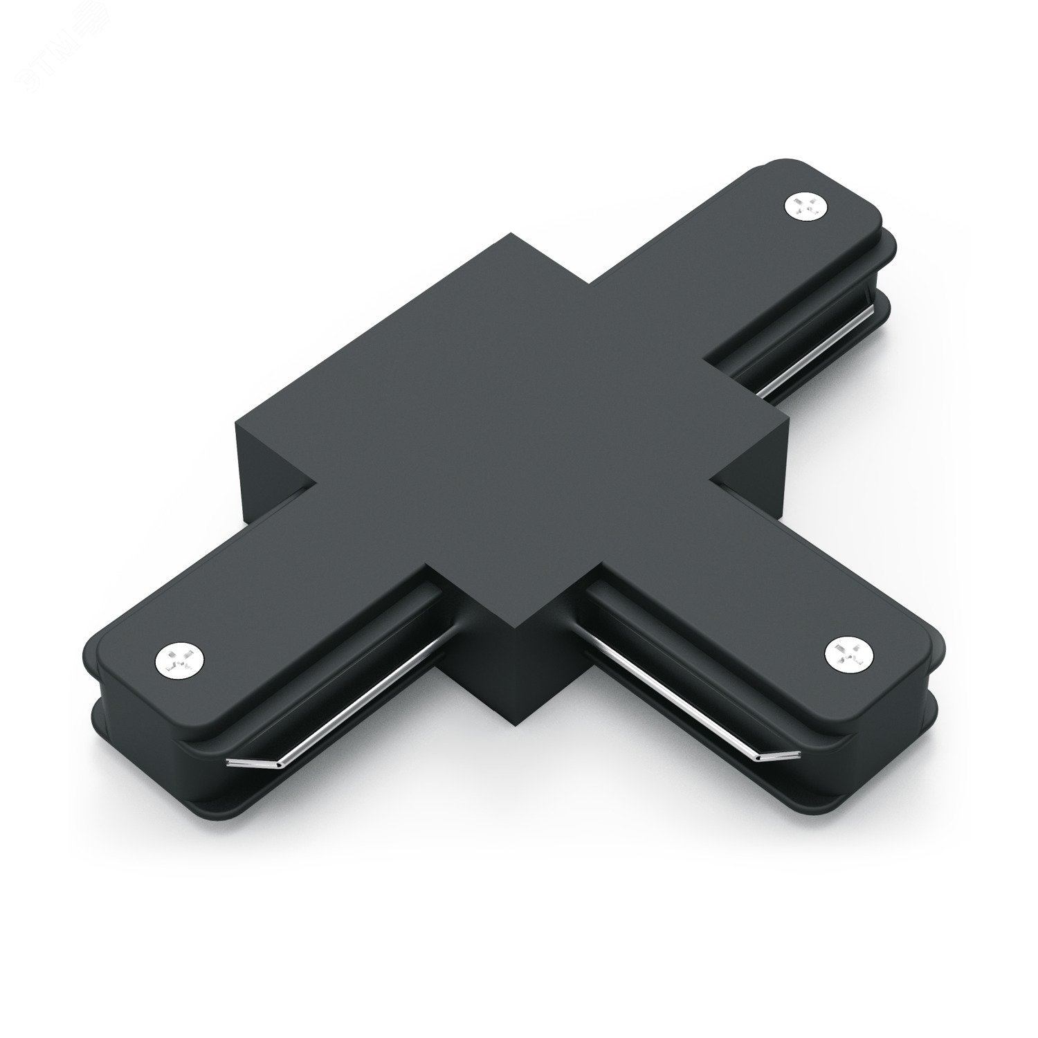 Коннектор Track однофазный для трековых шинопроводов (T) черн. TR109