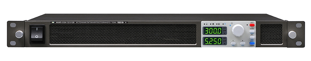 АКИП-1134А-30-50 - Источник питания постоянного тока 1500Вт, 1 канал 0-30В/50А