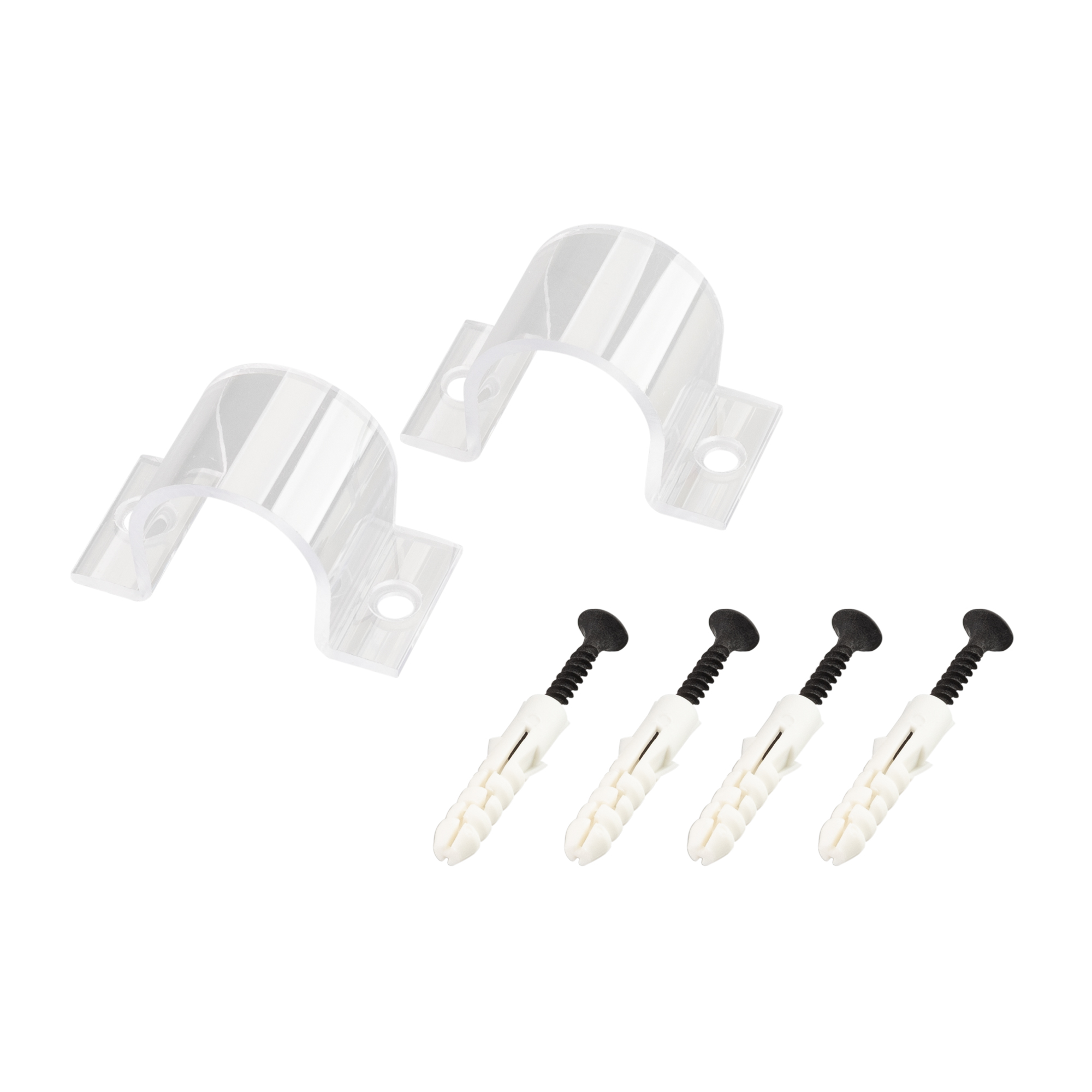 Держатель ARL-MOONLIGHT-R25-CLIP-TN CLEAR 031462 - Клипса из поликарбоната для круглого гибкого неона MOONLIGHT диаметром 25мм. Установка над неоном. Габариты: 25х51.6х27.8 мм. Длина 25 мм. Цена за 1 шт.