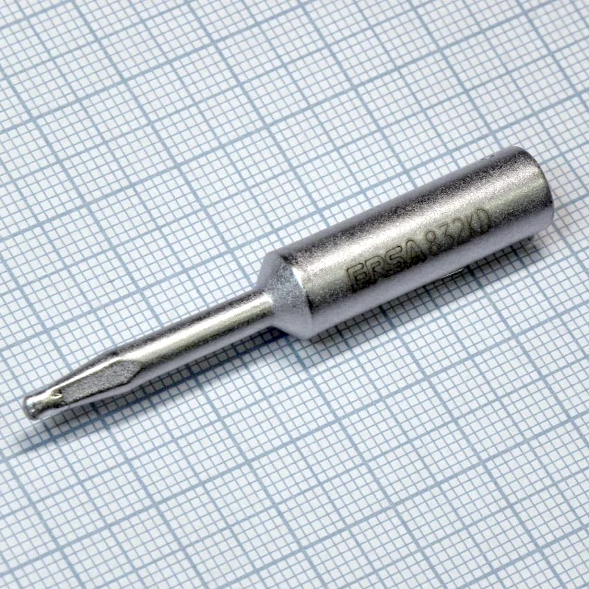 0832KDLF - Жало паяльное для паяльников ERSA BasicTool, ErgoTool, PowerTool, RT-80, MultiPro, MultiSprint, Multi-TC, PTC-70, ERSA 25+, ERSA 35+, клин удлиненный 2,2 мм