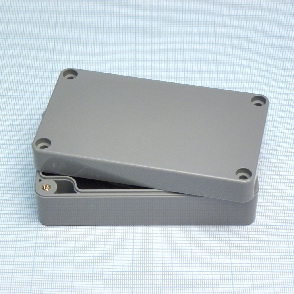 G304 - Герметичный корпус из прочного ABS пластика, IP65, темно-серый