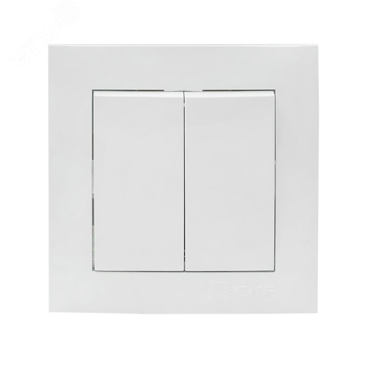 Выключатель 2-кл. СП Валенсия 10А IP20 бел. PROxima EWV10-023-10