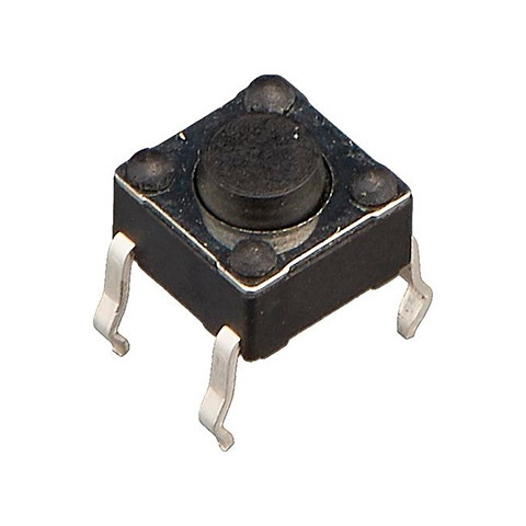 L-KLS7-TS6601-5.0-180 - Кнопка тактильная 6х6мм, h=5мм нажатие 180гр