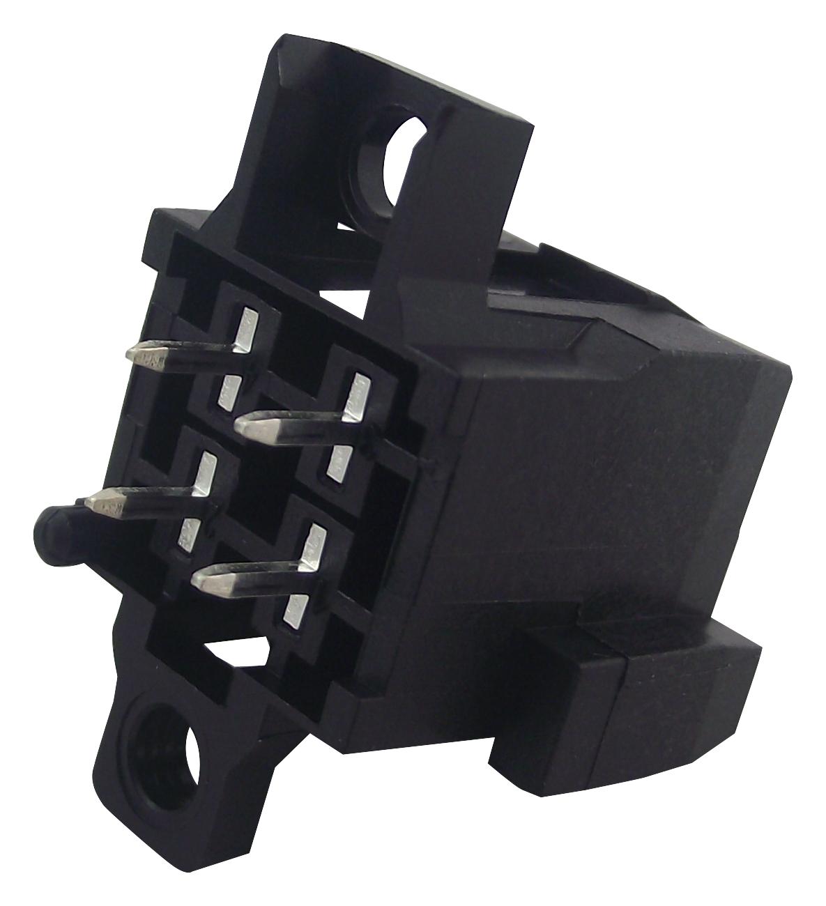 963357-6 - Соединитель оконечный and Receptacle 4 контакт(-ов) 5мм прямой монтаж в отверстие автомобильного применения