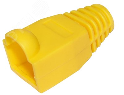 Колпачок изолирующий для RJ-45 желтый - Колпачок RJ-45 желтый REXANT для дополнительной защиты соединения разъема RJ-45 (8P8C) и кабеля