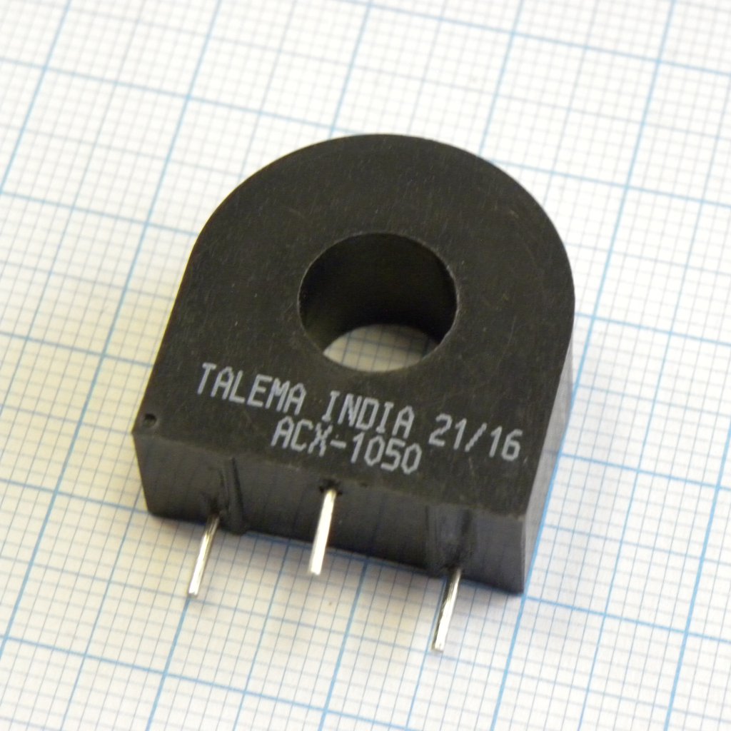 ACX-1050 - Датчик тока 50A, 2500:1, 50/60Hz, 1 обмотка, 1%