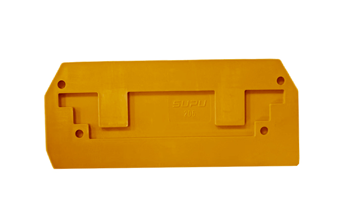 Торцевая крышка 206122 - Торцевая крышка для клемм TA4, цвет: оранжевый