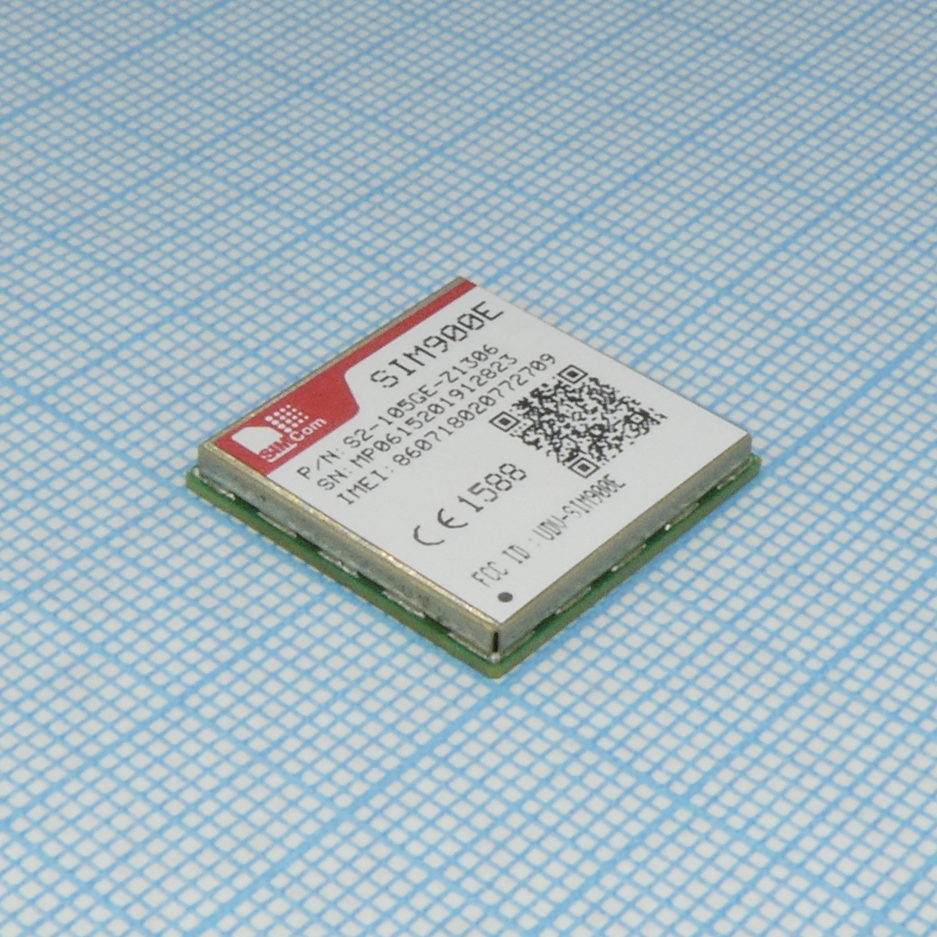 SIM900E - Модуль GSM / GPRS четырех диапазонный:  GSM-850МГц, EGSM-900МГц, DCS-1800МГц и PCS-1900МГц c поддержкой схем кодирования GPRS CS-1, CS-2, CS-3 и CS-4